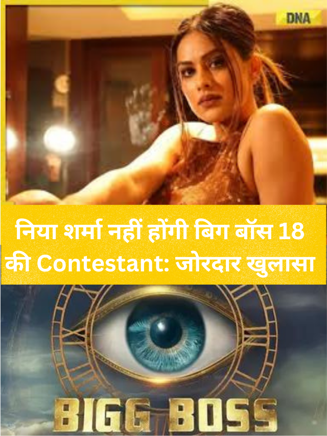 निया शर्मा नहीं होंगी बिग बॉस 18 की contestant